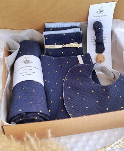 Blue Azure Gift Box - The4kins baby brand