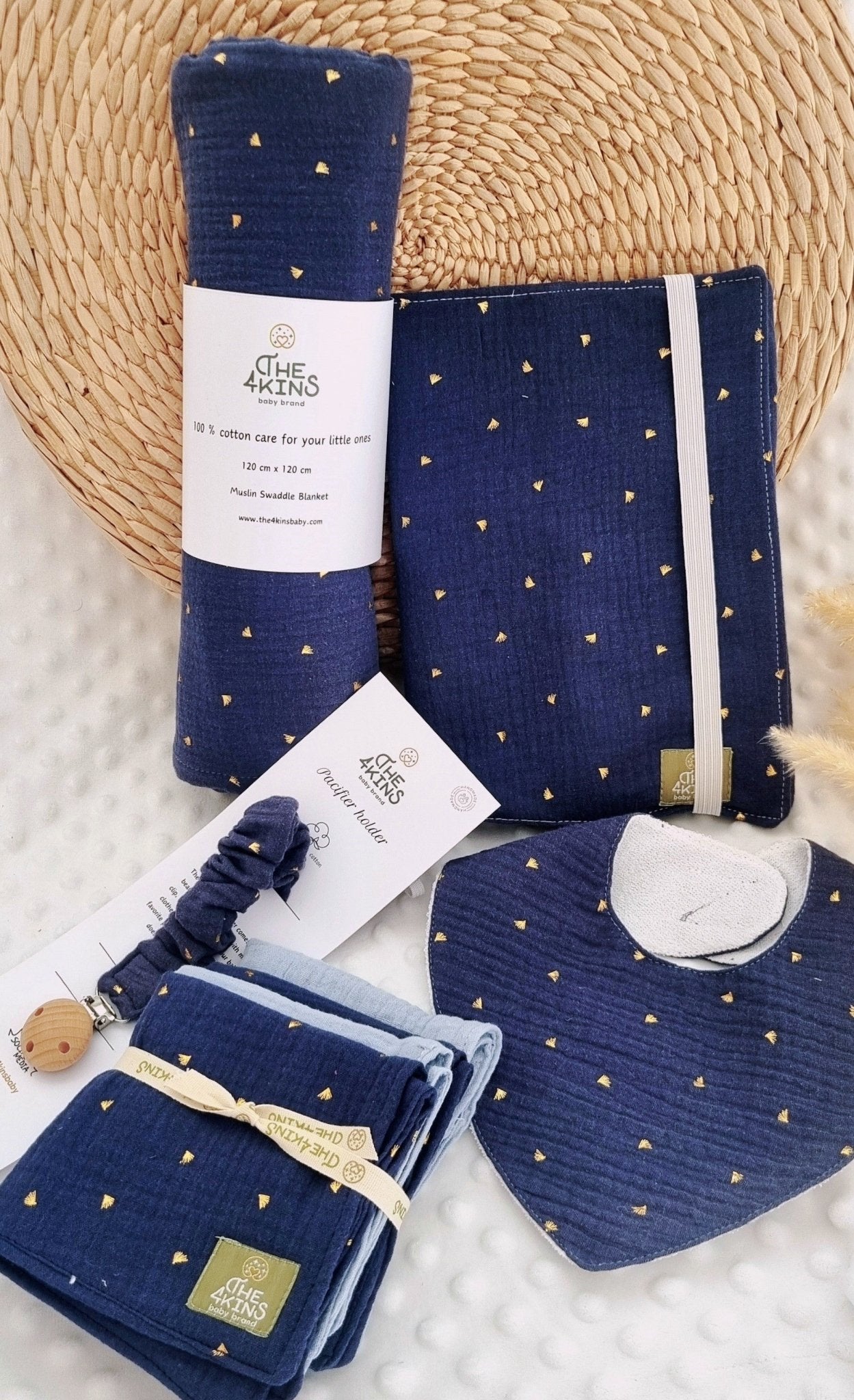 Blue Azure Gift Box - The4kins baby brand