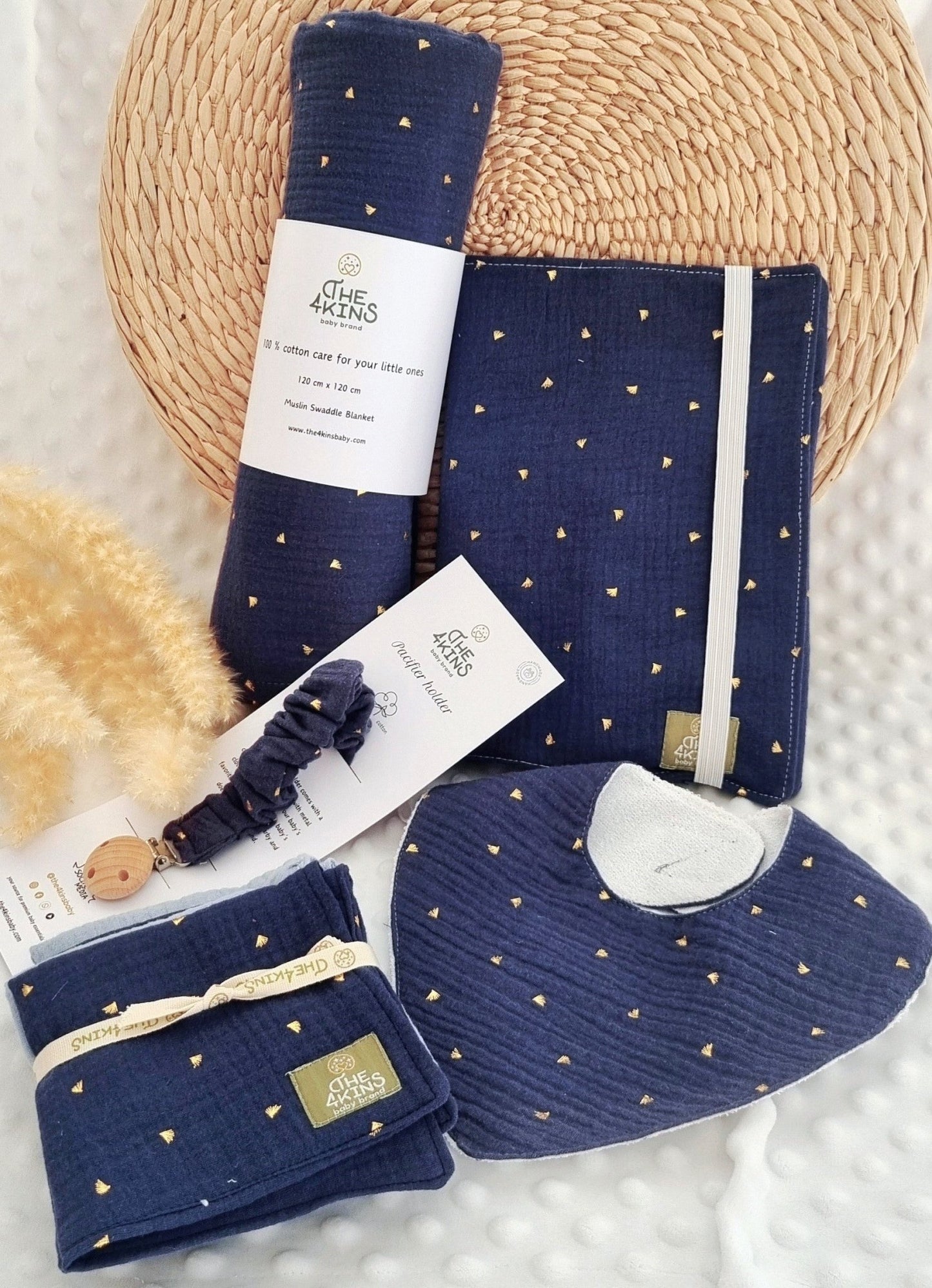 Blue Azure Gift Box - The4kins baby brand