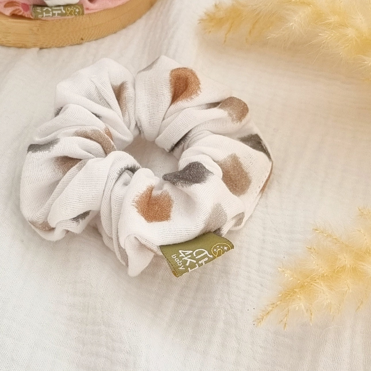 Boho Dots Scrunchie - The4kins baby brand