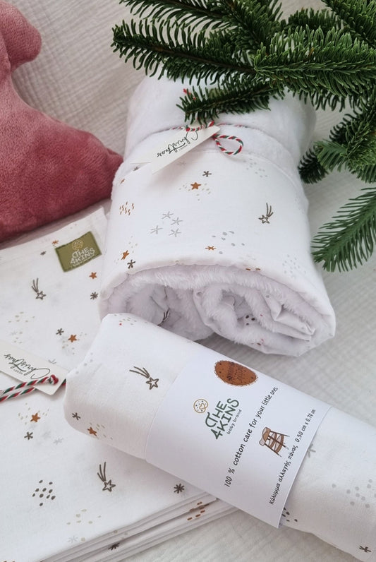 Christmas Santa Sack Gift Set Cozzy Moments - The4kins baby brand