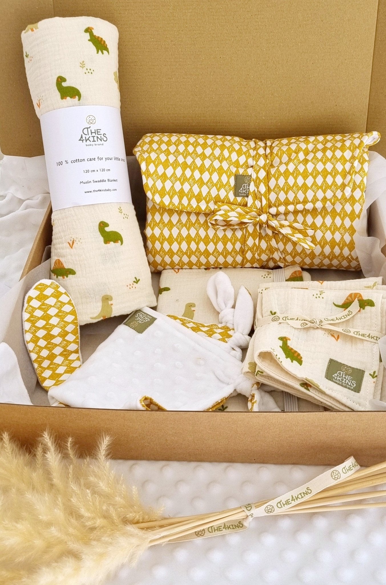 Gift box Dino - The4kins baby brand