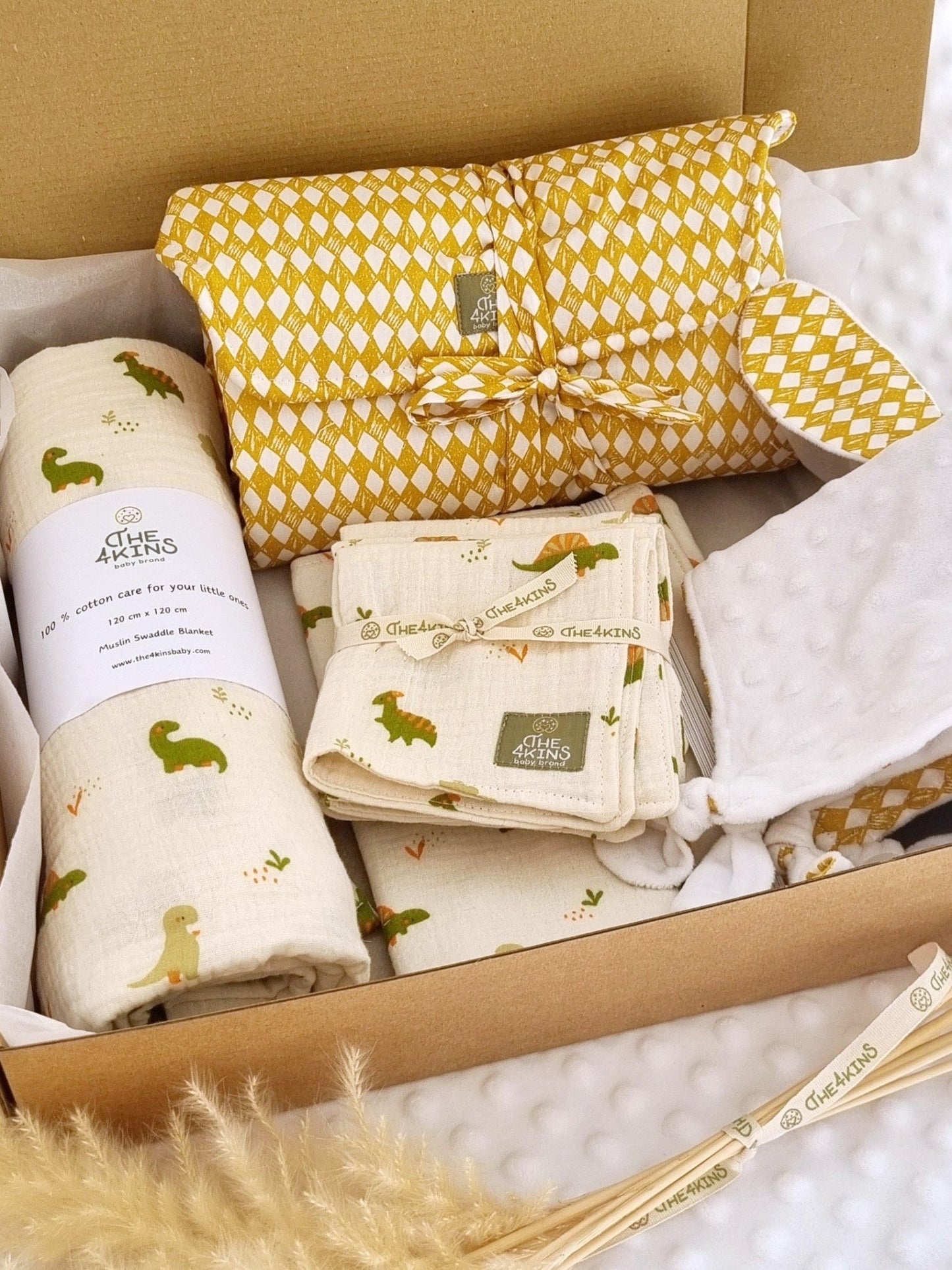 Gift box Dino - The4kins baby brand