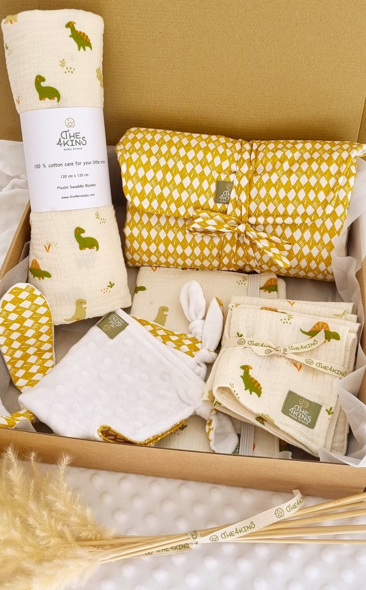 Gift box Dino - The4kins baby brand