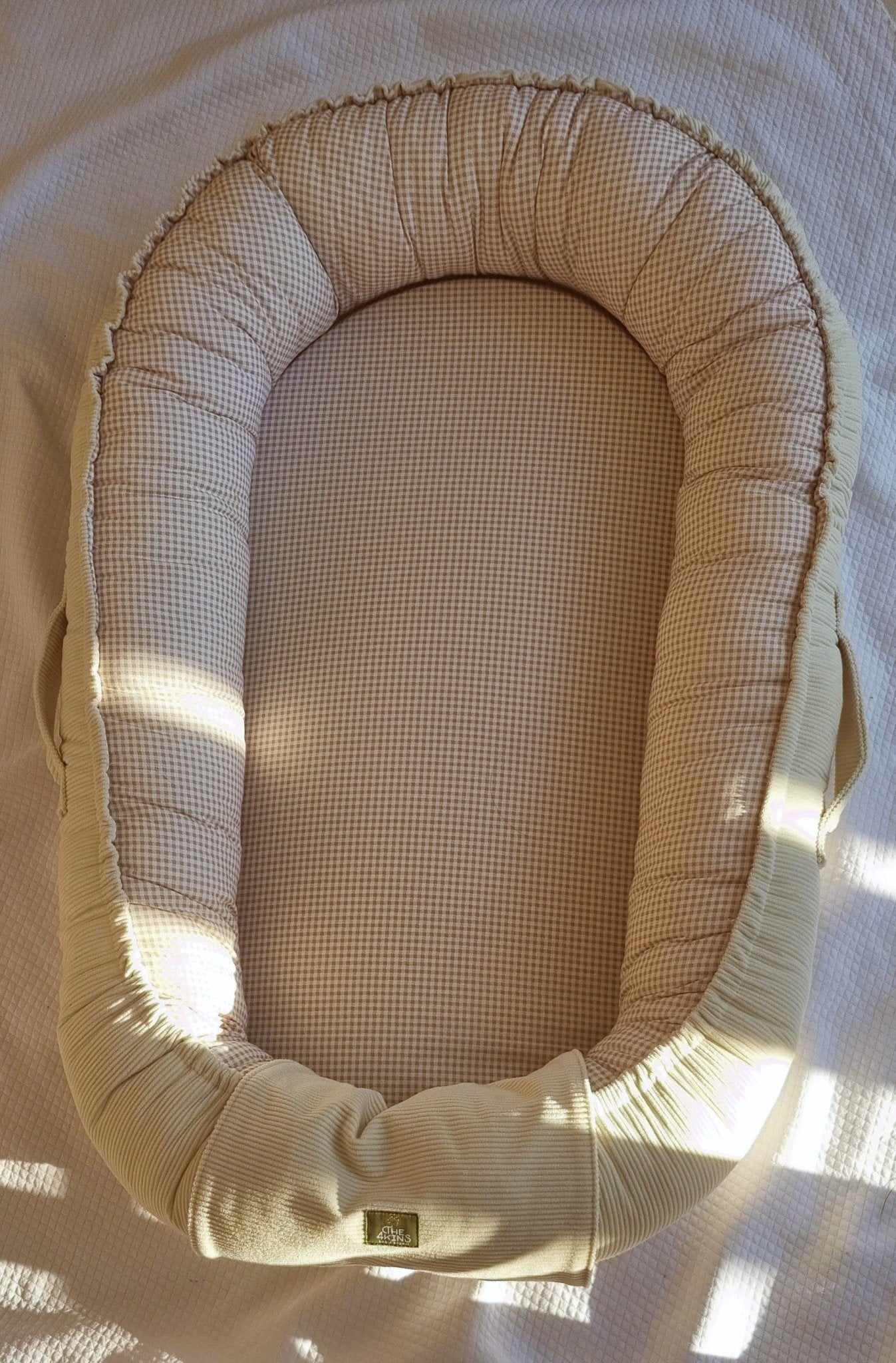 Rustic Harmony Φωλίτσα Baby Nest - Natural - The4kins baby brand