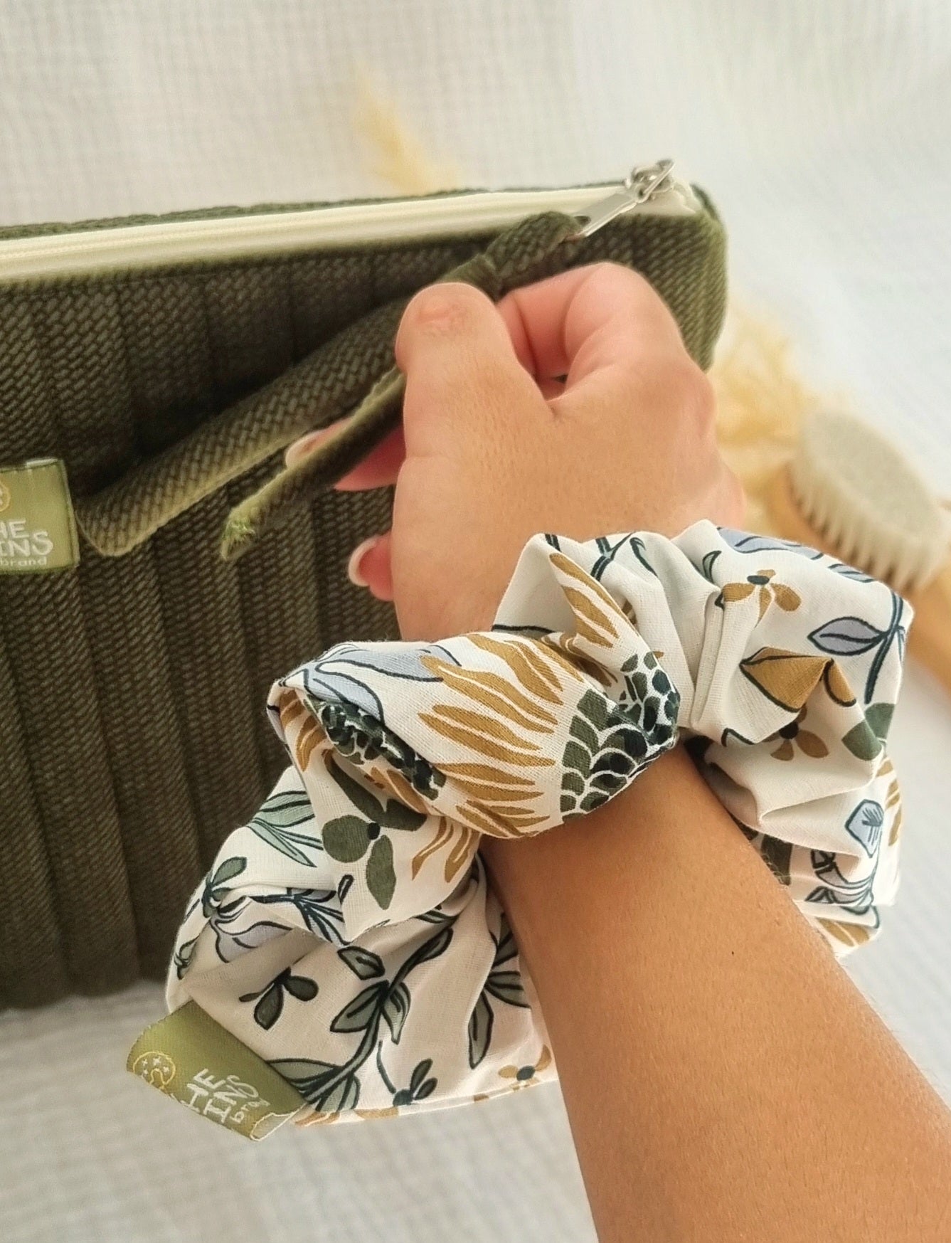 Sunflower Scrunchie - The4kins baby brand